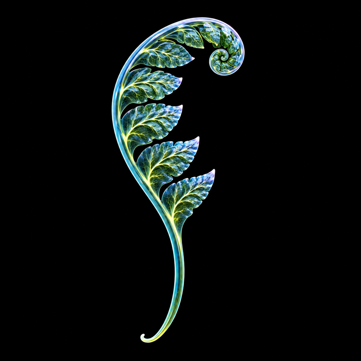 Filix: Uncoiling. Fictional developmental artwork.